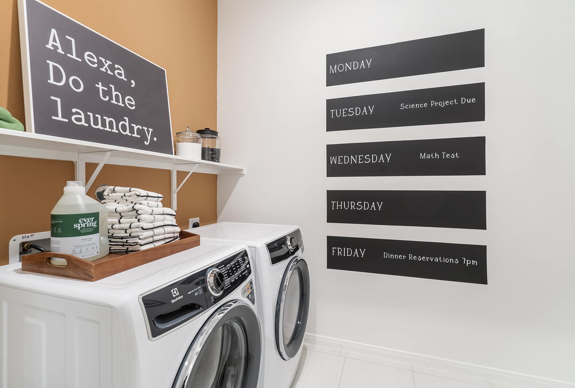 david weekley homes laundry