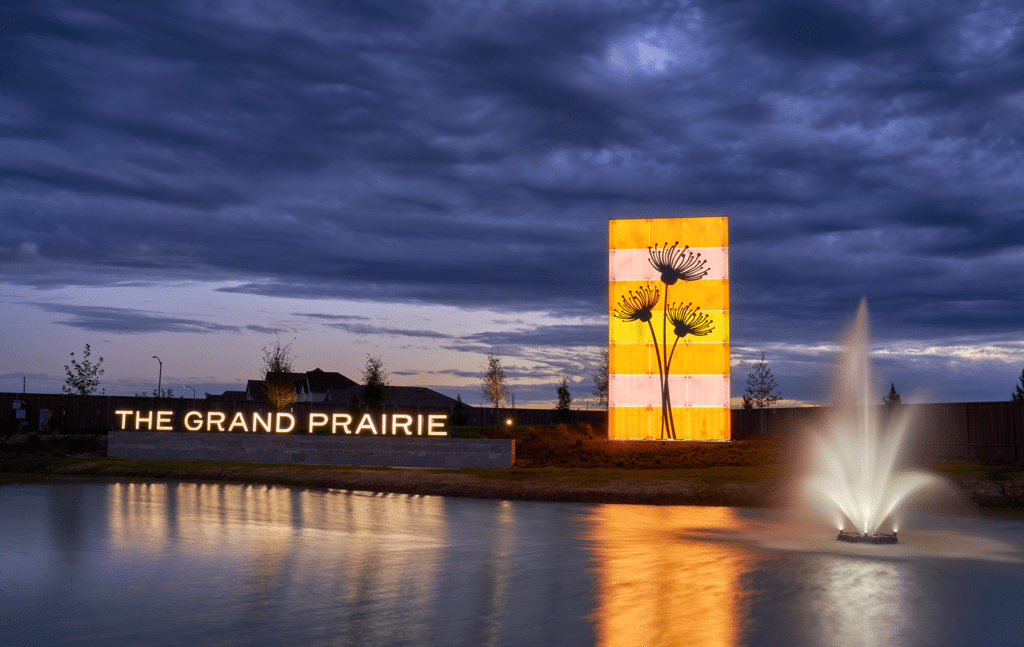 the grand prairie entrance