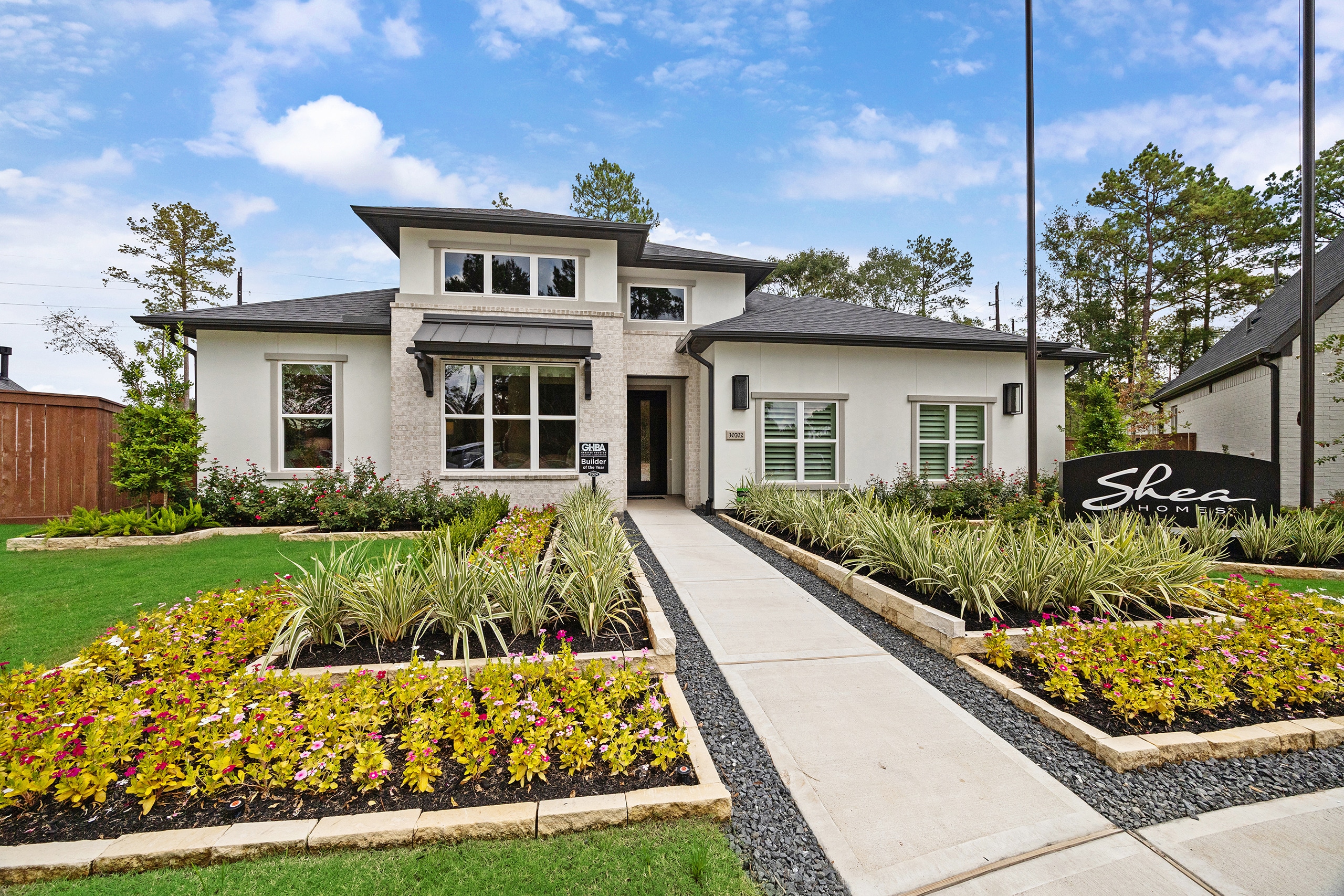shea model home exterior