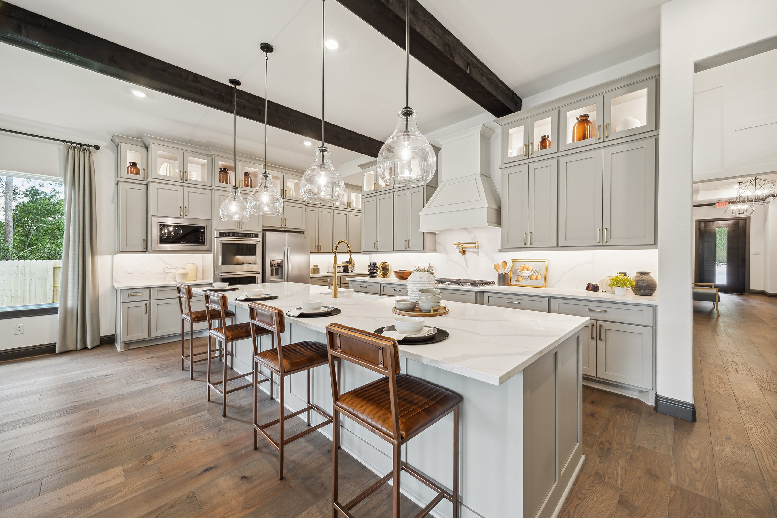 shea model home kitchen