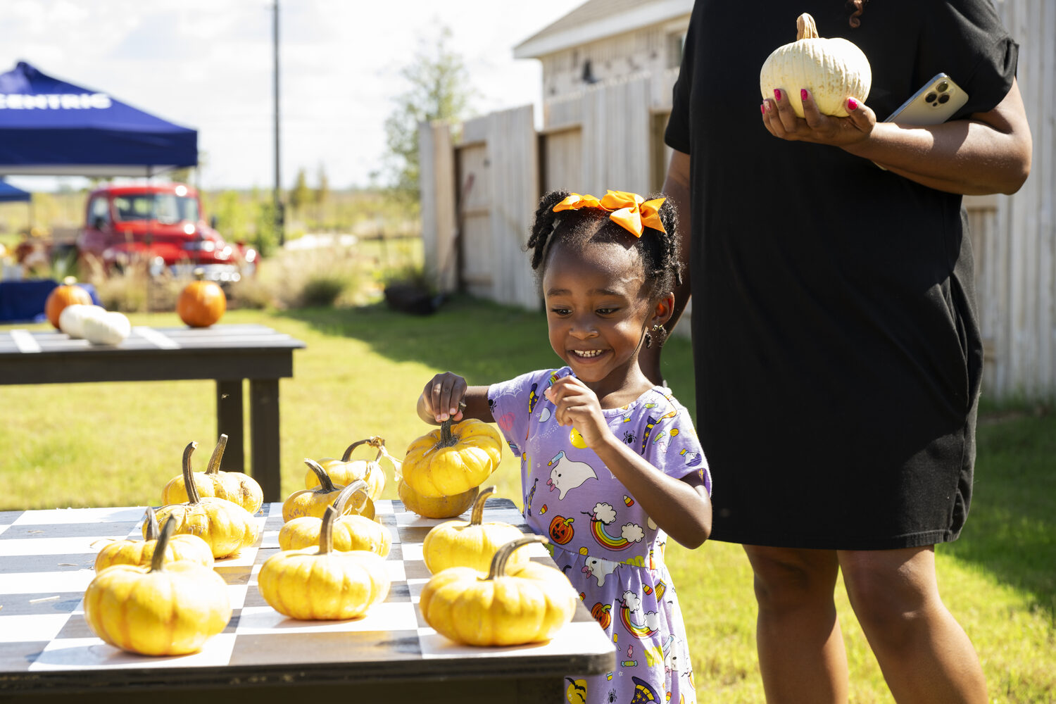 Fall festival on the prairie