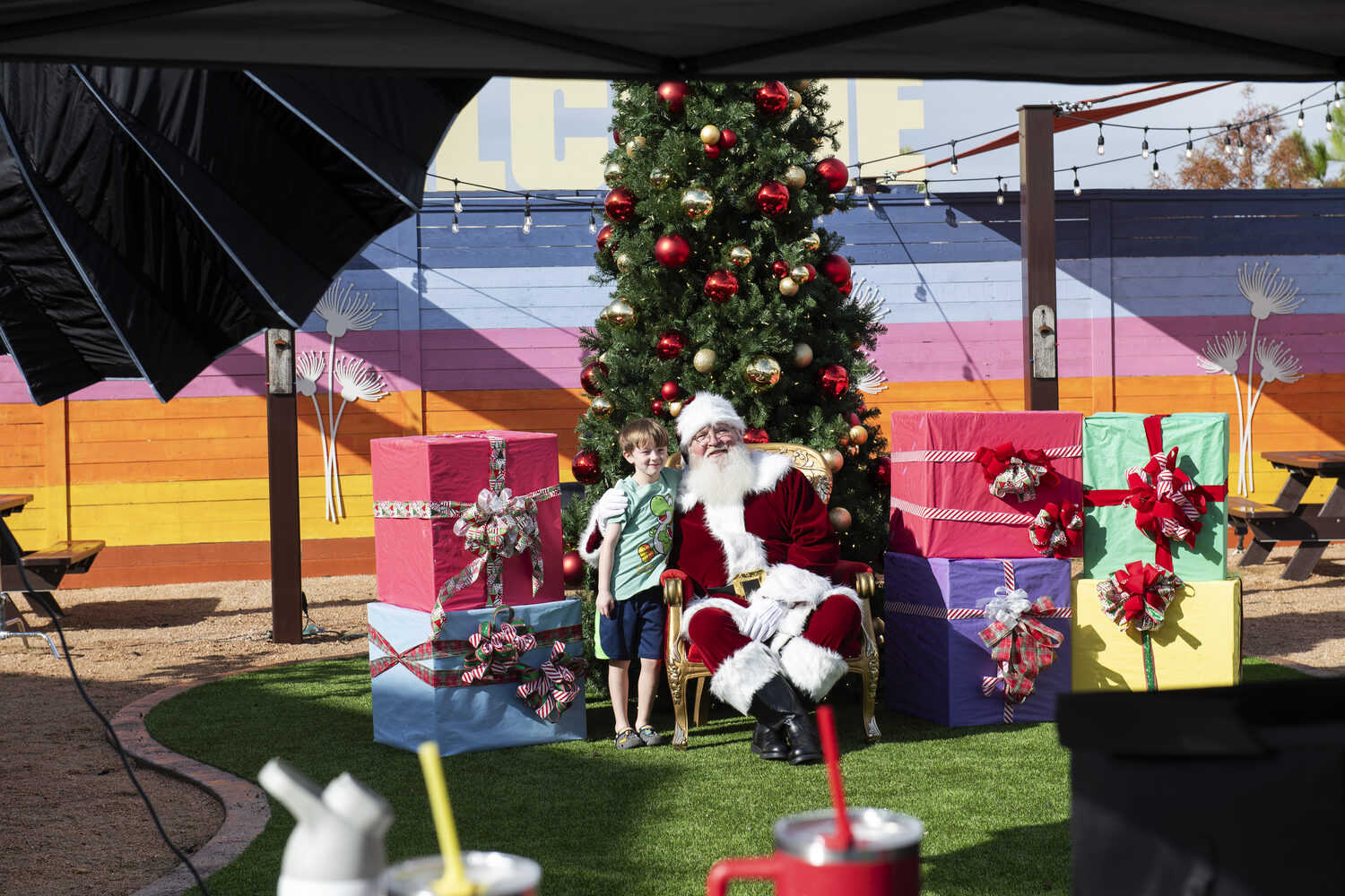 Holiday celebration on the prairie